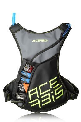 Моторюкзак Acerbis Water Satuh Black Yellow с гидратором