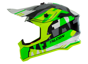 Мотошлем MT FALCON ARYA A3 Matt Yellow XS