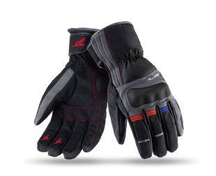 Моторукавички теплі Seventy T5 Black Red Blue M