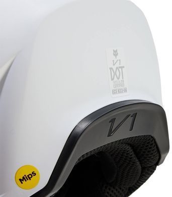 Шолом FOX V1 HELMET - SOLID MATTE White M