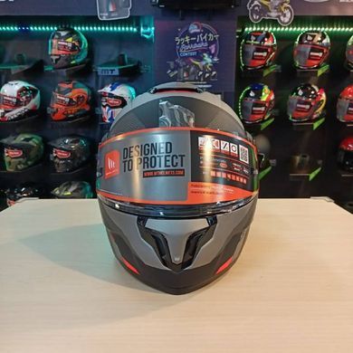 Мотошолом MT ATOM SV SKILL A1 Matt Black XS