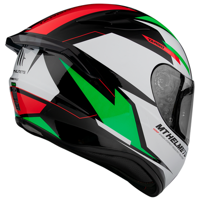 Мотошлем MT TARGO PRO Sound C6 Gloss Pearl Green XS