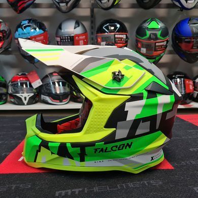 Мотошлем MT FALCON ARYA A3 Matt Yellow XS