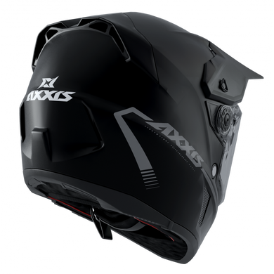 Мотошлем AXXIS WOLF DS Solid Matt Black M