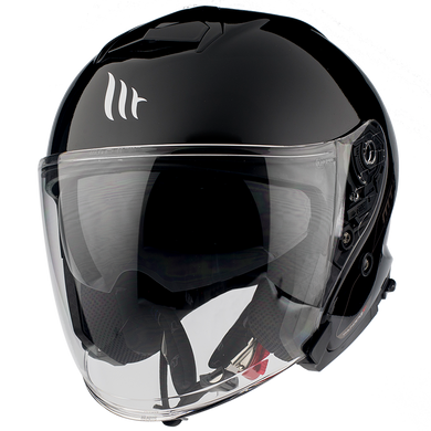 Мотошлем MT THUNDER 3 Jet Solid Gloss Black XS