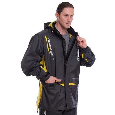 Мотодождевик Compass Gray куртка и штаны L