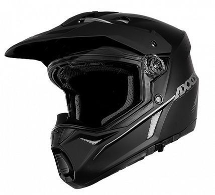 Мотошлем AXXIS WOLF DS Solid Matt Black M
