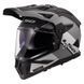 Мотошлем LS2 MX702 Pioneer 2 Rally Matt Gray Black 3XL