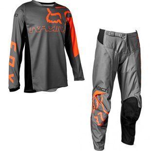 Подростковые джерси штаны FOX YTH 180 SKEW Pewter L