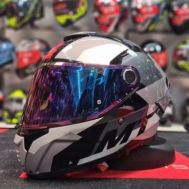 Мотошлем MT THUNDER 4 SV Fade B2 Gray XS