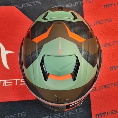 Мотошлем MT ATOM SV SKILL A9 Matt Gold XS