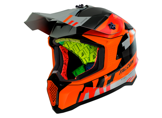 Мотошлем MT FALCON ARYA A4 Matt Orange XS