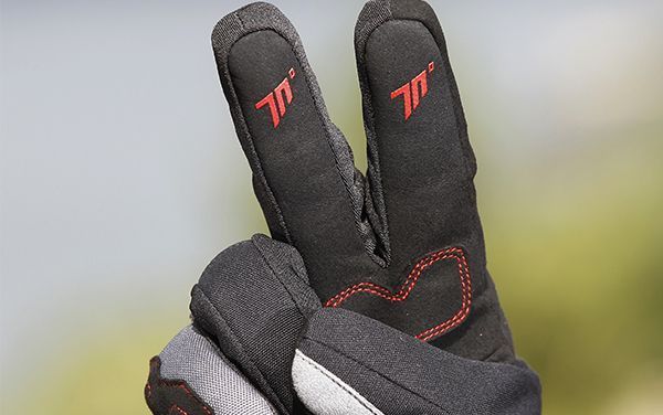Моторукавички теплі Seventy T5 Black Grey Orange M