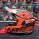 Мотошлем MT FALCON ARYA A4 Matt Orange XS