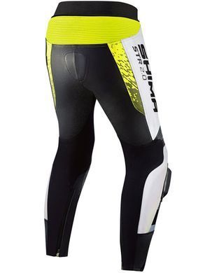 Мотоштаны Shima STR 2.0 Black/ White/ Yellow M