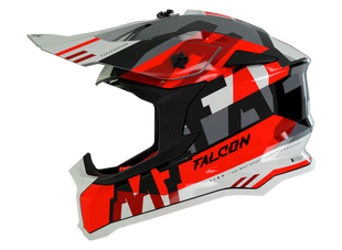 Мотошлем MT FALCON ARYA A5 Gloss Red XS