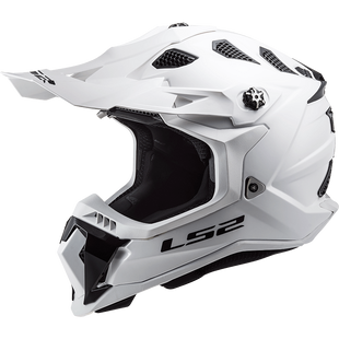 Мотошлем LS2 MX700 Subverter Evo Single Mono Gloss White S