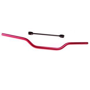 Руль 22 красный Leoshi 4mm алюминий марки 6061 AW5112