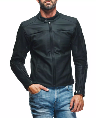 Мотокуртка Dainese RAZON 2 LEATHER JACKET Black S