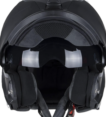 Мотошолом NZI COMBI 2 DUO MATT BLACK