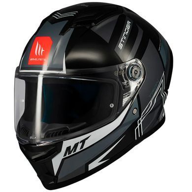 Мотошолом MT STINGER 2 Tron B12 Gloss L