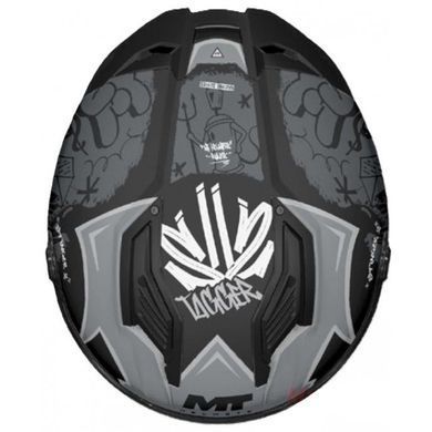 Мотошолом MT STINGER 2 TAGGER B2 Matt XS