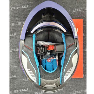 Мотошлем MT STREETFIGHTER SV S Totem B4 Matt Orange ECE2206 XS