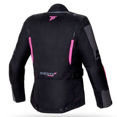 Мотокуртка Seventy JT85 Black Pink LADY XS