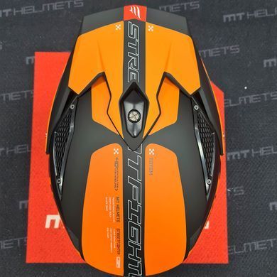 Мотошлем MT STREETFIGHTER SV S Totem B4 Matt Orange ECE2206 XS