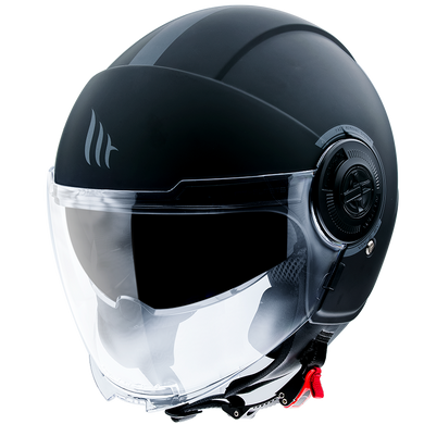 Мотошлем MT VIALE SV S Solid Matt Black XXS