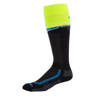 Мотоноски Klim Aggressor Vented Sock MD Twoually - Black - Hi-Vis