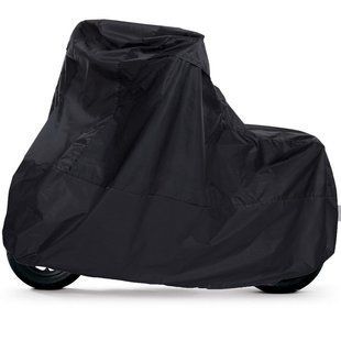 Моточохол FairRain чорний товстий L(р) 230*85*120cm