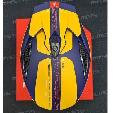 Мотошлем MT STREETFIGHTER SV S Totem C3 Matt Yellow ECE2206 L