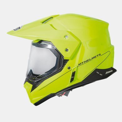 Мотошолом MT SYNCHRONY SV Duo Sport Solid Gloss Yellow XS