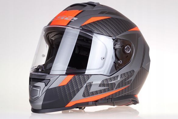 Мотошлем LS2 FF800 Storm 2 Racer Matt Titan Fluo L