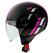 Мотошлем MT STREET Scope Gloss Fluor Pink L