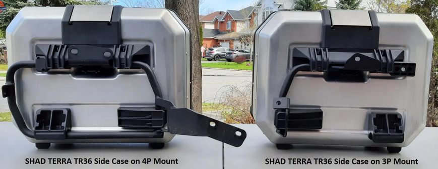 Кофры боковые алюминиевые SHAD TR36