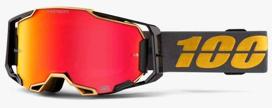 Маска кросова 100% ARMEGA Goggle HiPER Falcon 5 - Mirror Red Lens Mirror Lens