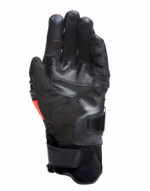 Моторукавички Dainese CARBON 4 SHORT Leather Black Red