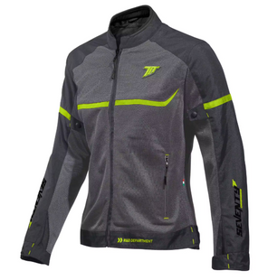 Мотокуртка Seventy JR30.2 MOJAVE LADY Grey Yellow S