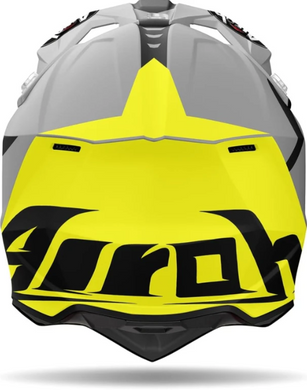 Мотошлем Airoh WRAAAP RELOADED Yellow Matt L
