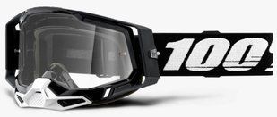 Маска кросова 100% RACECRAFT 2 Goggle Black - Clear Lens Clear Lens