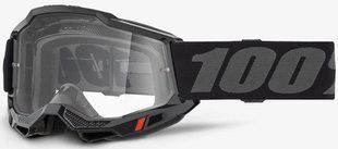 Маска кросова 100% Accuri 2 Goggle Black - Clear Lens One size