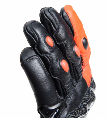 Моторукавички Dainese CARBON 4 SHORT Leather Black Red