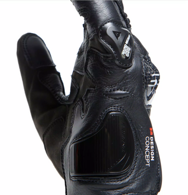 Моторукавички Dainese CARBON 4 SHORT Leather Black Red