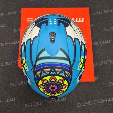 Мотошолом AXXIS DRAKEN S Star C17 Matt Blue XS