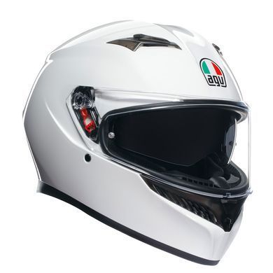 Мотошолом AGV K3 Gloss White ECE2206 S
