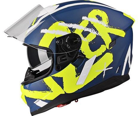 Мотошлем LAZER RAFALE Street Navy Blue Yellow L
