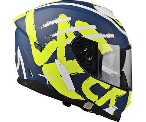Мотошлем LAZER RAFALE Street Navy Blue Yellow L