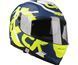 Мотошлем LAZER RAFALE Street Navy Blue Yellow L